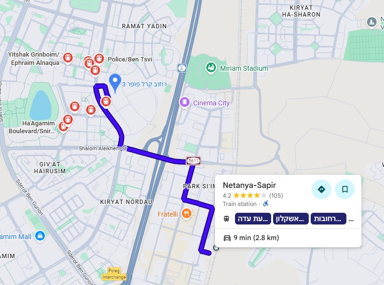 שירן וחן אברהם רכבת נסיעה